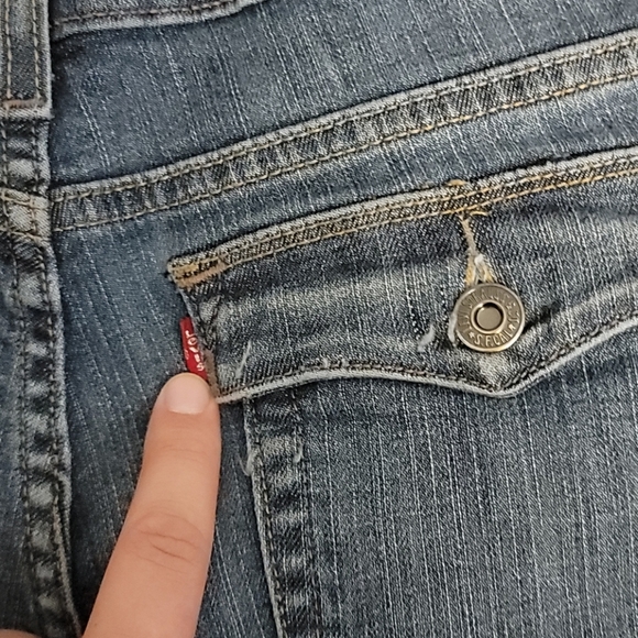 Levi's 512 Boot Cut "Perfectly Slimming" Sz 12M - Picture 10 of 11